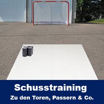 Eishockey Schusstraining zuhause